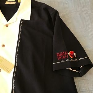 Rare Natural American Spirit Camp Style Shirt.